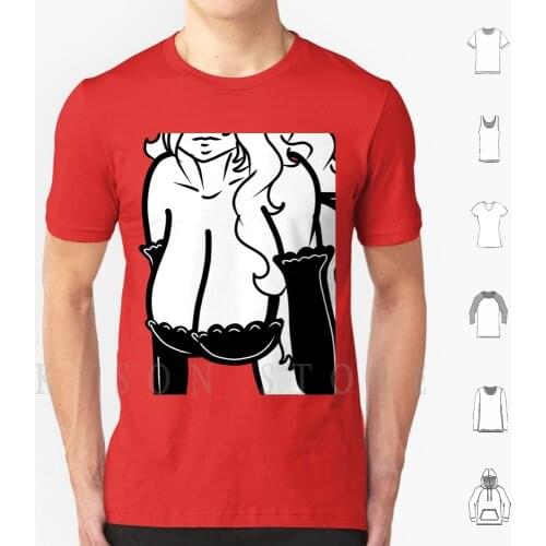 Copy Of Sweetie Asleep T Shirt Cotton Men Diy Print Sleepy Hentai Lewd Large Breasts Girls Sexy Plus Size Full Figured