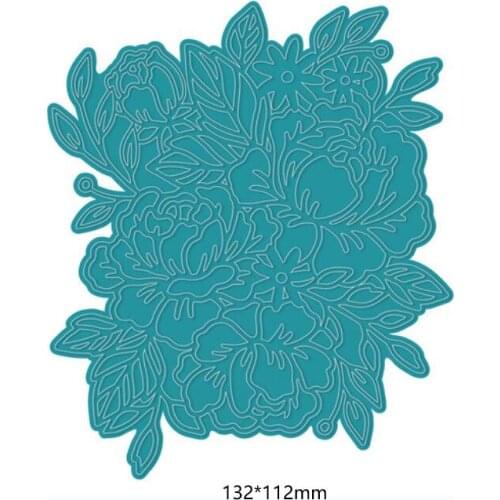 Metal cutting dies flower background mold card Scrapbook paper craft knife mould blade punch stencils