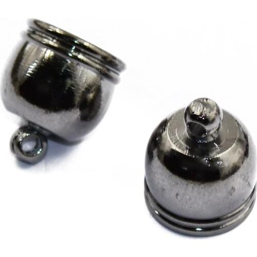 10pcs Craft Brass Bell End Bead Cap Tip Jewelry Making Findings DIY