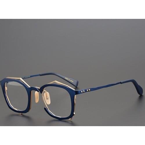 Limited Japanese box Maruyama Zhenghong glasses Professional hand irregular shape glasses can be equipped with myopia lenses