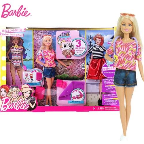 Barbie Original Doll Joint Move Fashion Doll Best For Girl Birthday Gift Educational Toy Juguetes All Joints DVJ5