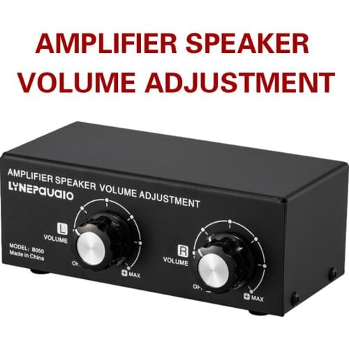Passive speaker volume adjustment controller, left and right channel independent volume adjustment, each channel supports 150W
