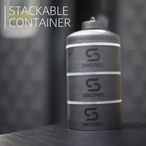 Stackable Storage Jar Protein Powder Sealed Fresh-Keeping Container 85g / 3oz