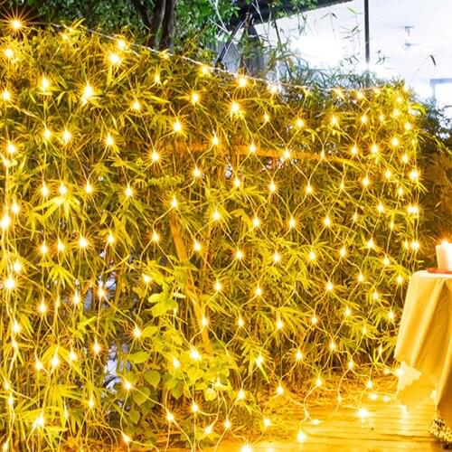 220V LED String Fairy Curtain Garlands Strip Home Party Lights Outdoor Home For Wedding/party/curtain/garden Decoration