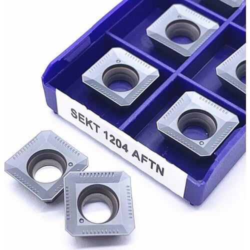 Lathe tools SEKT1204 AFTN LT30 Milling Insert carbide Milling Turning Tools inserts sekt1204 Blade cutter CNC Machining