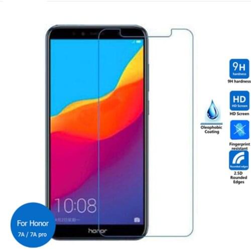Glass For Huawei Honor 7A 7C 7X 7A Pro Y6 Prime Pretective Safety Film Tempered Glass Not Full Cover Screen Protector
