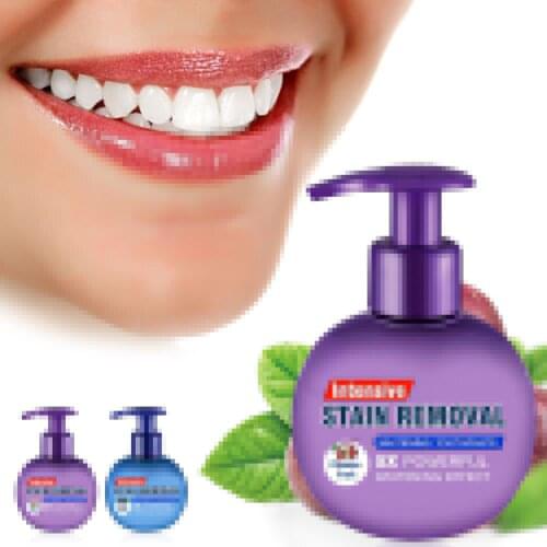 1Pcs Soda Whitening Toothpaste Passion Fruit Blueberry Toothpaste Stain Removal Whitening Baking Soda Toothpaste Tooth Care