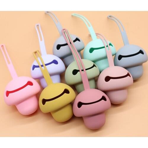 1pc New Baby Safe Silicone Case Pacifier Soft Personalized Nipple Food Grade Silicone Soother Holder Storage Pacifier for Babies