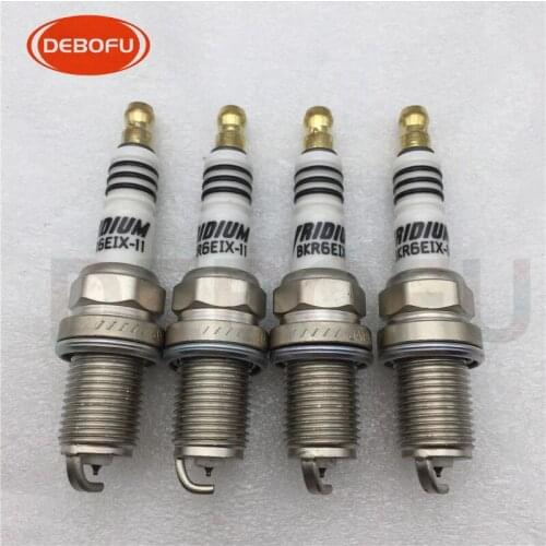 10pcs/lot BKR6EIX-11 4272 BKR6EIX 11 Iridium Power Spark Plug For Toyota Lexus Suzuki Subaru BKR6EIX11