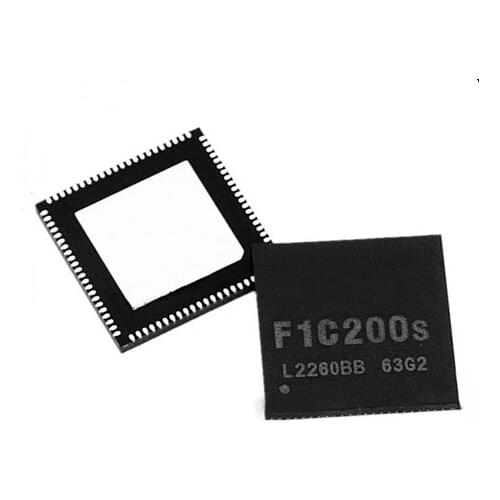 10pcs New F1C100S F1C200S F1C500S F1C600 QFN88 Main control chip