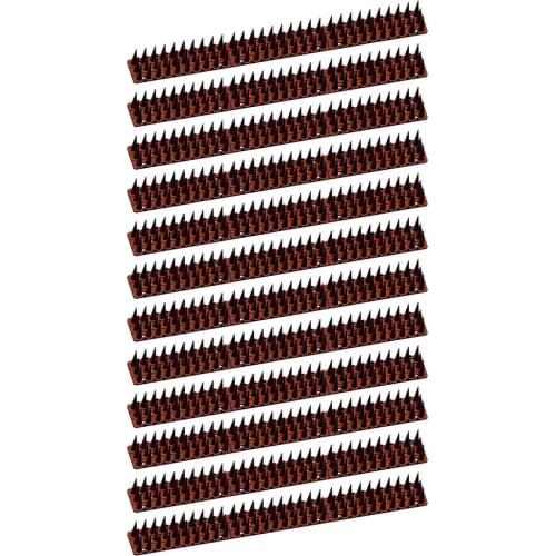 12pcs Fence Wall Spikes Cat Animal Anti-climbing Plastic Anti Theft For Garden Fences Invader Bird Spikes Dog Repeller