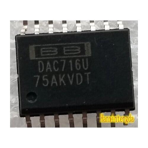 2pcs/lot DAC716U DAC716UB SOP16 [SMD]