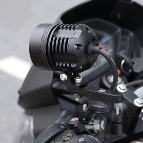 2x LED Universal Motorcycle LED Auxiliary Light Car Fog Light Assemblie Driving Lamp For BMW R1200GS/ADV/F800GS