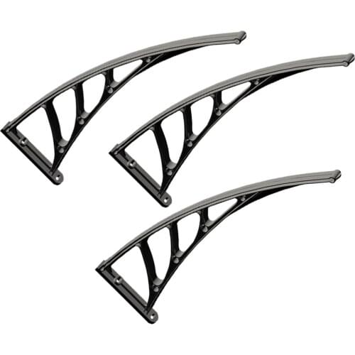 3 Pcs Balcony Canopy Support Bracket Awning Fixing Holder Awning Support Tool