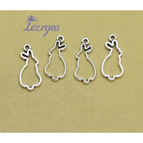 40pcs/lot--22x15mm, rabbit cham,Antique silver plated Easter Bunny Rabbit charms ,DIY supplies, Jewelry accessories