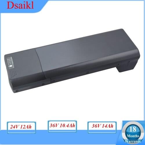 EU US No Tax Rear Rack type 36V 8Ah 10Ah 250W 350W 500W Electric Bike Battery pack with charger