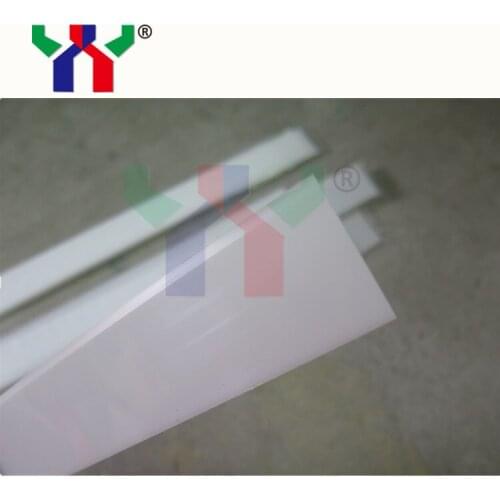 White Plastic Wash Up Blade for Roland 700,1105*40*1.0mm,10 pcs