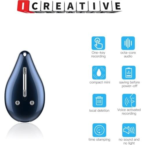 M3 Mini Digital Voice Recorder Audio Pen Recorder 8-32GB Voice Activated Recording Conference Compact and portable CNC Design