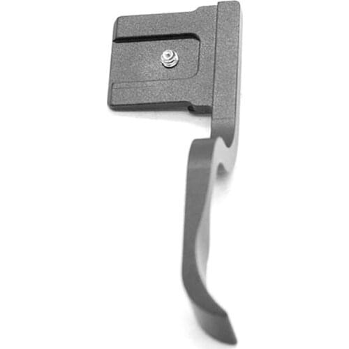 Ergonomic Design Hot Shoe Thumb Up Grip Aluminum Alloy Thumb Handle Mount Holder for Sony A7R3/ A7R4/ A9 Camera Accessories