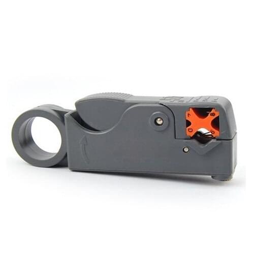 Coaxial Cable Lead Rotary Stripper Cutter RG58 RG6-gray