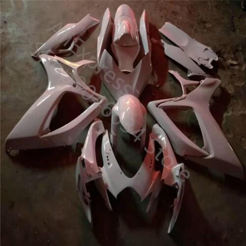 Complete White Fairing for Suzuki GSXR600 750 06-07 GSXR 750 06 07 GSXR 600 R750 K6 2006-2007 2006 2007 Fairing