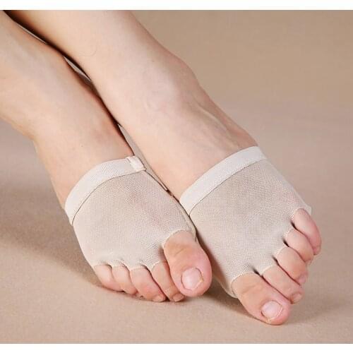 Belly shoes dance shoes Adult Lyrical Half Sole contemporary lyrical shoes belly toe pads half sole ballet shoes foot protector