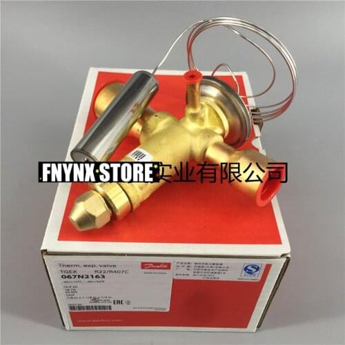 Original DANFOSS Thermal Expansion Valve TGEX18TR 067N2163 R22R407C