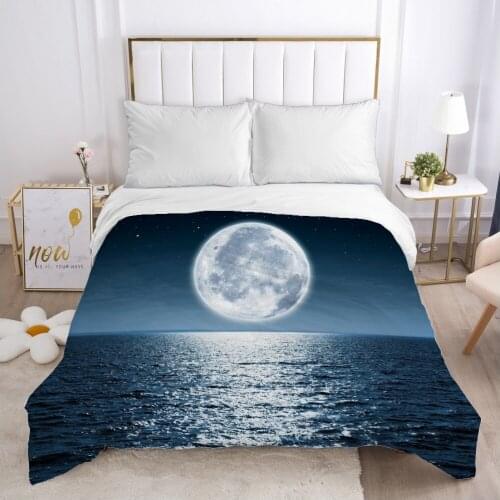Galaxy Duvet cover Quilt/Blanket/Comfortable Case Double King Bedding 240*220 240x260 Black for Home shadow