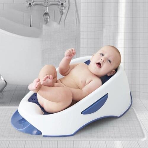 Baby Bath Support Tub Newborn Bathtub Lying Bracket Bath Mat Non-Slip Bathing Stand
