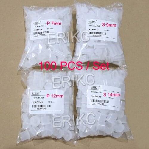 100PCS 7mm 9mm 12mm 14mm Inner Diameter Diesel Common Rail Injector Nozzle Dust Cap for BOSCH Injector Nozzle Plastic Caps