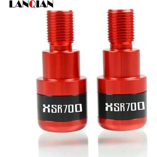 Motorcycle Handlebar Cap Handle Bar Grips Ends FOR YAMAHA XSR 700 ABS 2016 XSR700 ABS 2016