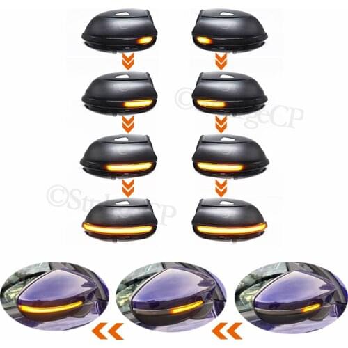 High quality Dynamic LED Side Rearview Mirror Turn Signal Light Indicator For Volkswagen VW Jetta 2011 2012 2013 2014 2015-2017