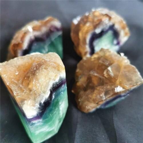 1pcs 100% Natural green fluorite Mineral specimen mineral crystal specimens Stones and crystals Healing crystal