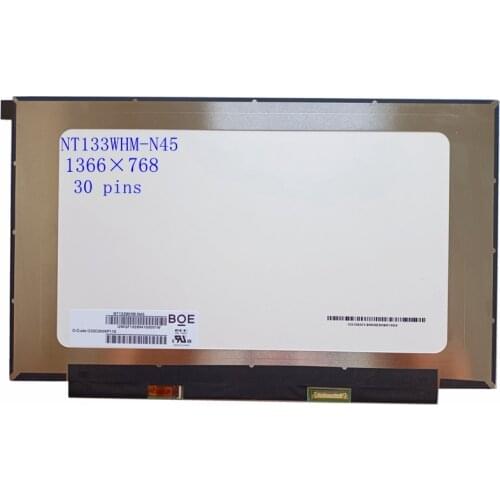 13.3" inch Slim NT133WHM-N45 NT133WHM-N46 laptop Lcd Screen Panel 1366*768 30 pin