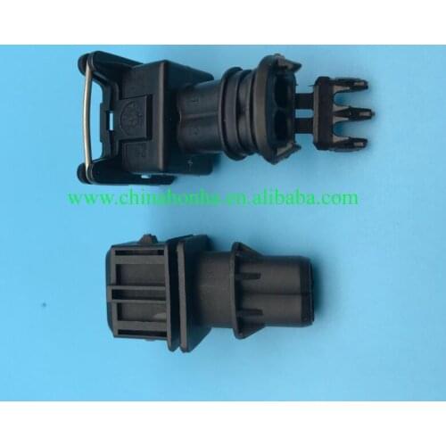 5pcs 3.5mm EV1 Fuel Injector Plug nozzle Cars Waterproof 2 Pin way Wire Connector Plug auto Connectors