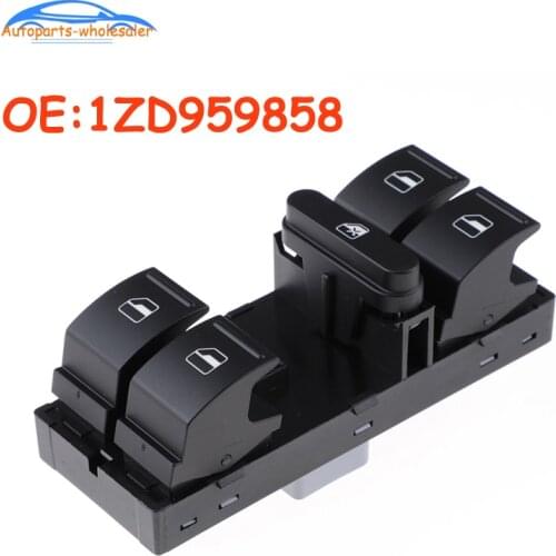 Car 1ZD959858 1ZD 959 858 REH For Skoda Fabia Octavia SuperB Yeti Volkswagen Power Window Lifter Master Control Switch