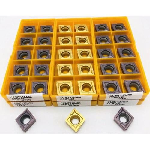 CCMT120404 CCMT120408 UE6020 US735 VP15TF CNC stainless steel cutting tool carbide insert CCMT 120408 metal CNC lathe tool