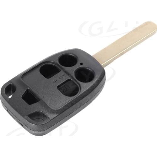 Car Fob case 5-Button Remote Key Shell Replacement For HONDA Odyssey 2011 2012 2013 Black