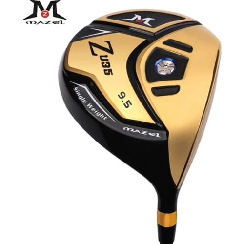 MAZEL Golf Driver Titanium 9.5 10.5 Degree Graphite Shaft R S SR Flex 460CC Golden Club 4