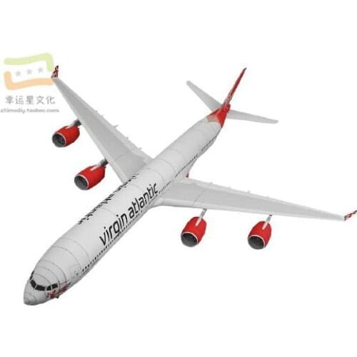 Airbus A340-600 Military Model 3D Paper Model DIY Hand-made Paper Model Second Kill