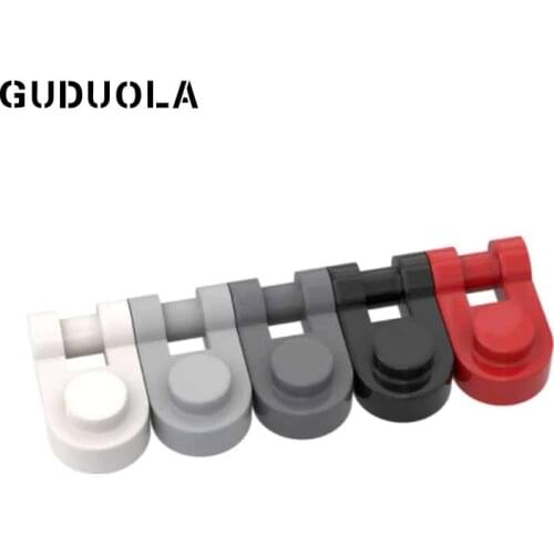 Guduola Plate 1 x 1 Round with Handle (26047) MOC Building Block Education Toys Parts Education DIY For Kid 100pcs/LOT