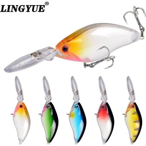 New Arrival 11cm/18g 1pcs Hard Crnak Fishing Lures 5 Colors High Quality Wobbler Fishing Tackle Artificial Boxed Crnakbait Pesca