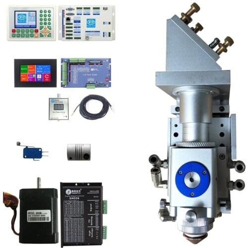 Ruida CO2 laser metal and non metal mixed cutting system latest laser head highly precisive controller capacitve sensor