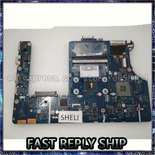 SHELI For A360 laptop Motherboard notebook pc mainboard with CPU C-50 processor LA-6741P 100% test ok