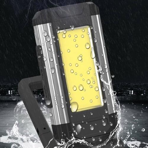 K011 Series A Type Folding LED Work Auto Repair Light USB Rechargeable Repair Light Multi-function COB Glare Flashlight