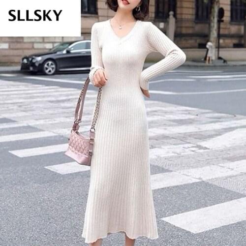 SLLSKY Fashionable Sheath Dresses