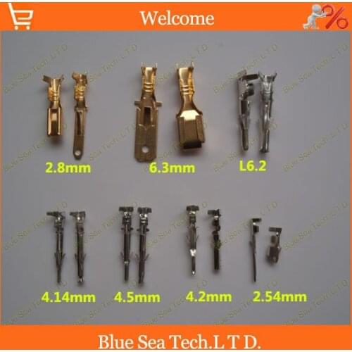 140 pairs 7 model 6.3mm/2.8mm/6.2mm/4.5mm/4.2mm/4.14mm/2.54mm.male&female terminal kids For Car connector/PCB connector etc