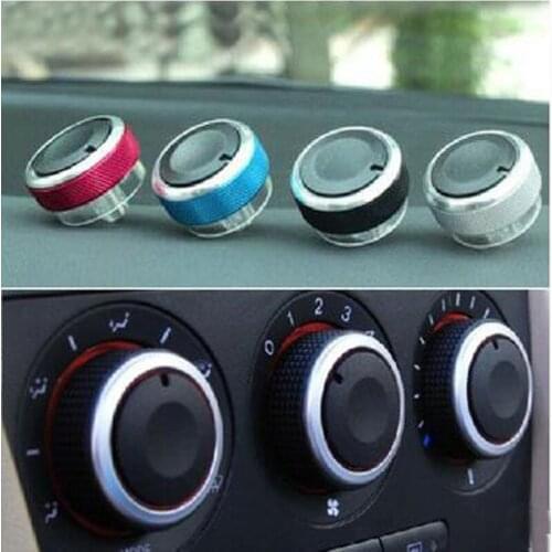 3pcs/set Air Conditioning heat control Switch knob AC Knob For Ford Focus 2 MK2 Focus 3 MK3 Sedan Hatchback Mondeo car styling