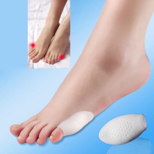 4-10Pair Little Toe Varus Separator Bone Corrector Straightener Silicone Gel Bunion Foot Care Tool Hallux Valgus Toe Adjuster