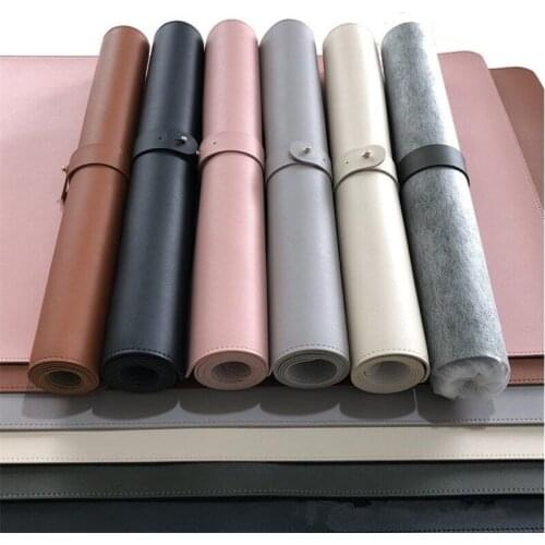 800X400mm Gaming Mouse Pad Large Size Waterproof Leather Desk Writing Table Mat Non Slip Bottom Smooth Surface for PC Office